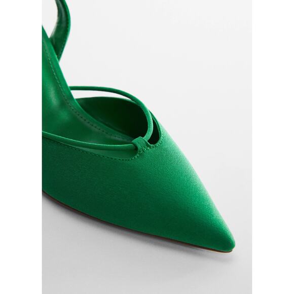 MANGO Lace Up Heels NWT - Picture 4 of 11